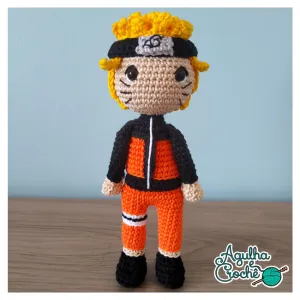 Low-Sew Naruto Uzumaki Crochet / Amigurumi Pattern