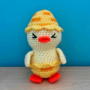 Chick In Egg Amigurumi Pattern