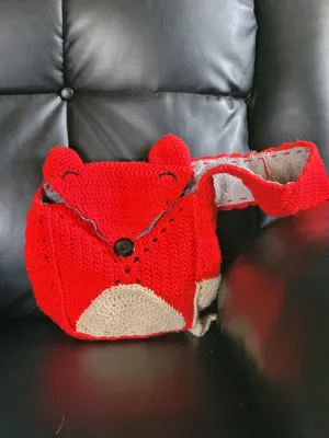 Crochet Fox Bag