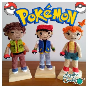 Pokemon Characters Crochet / Amigurumi Bundle