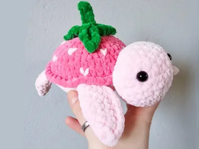 Sweet Strawberry Turtle