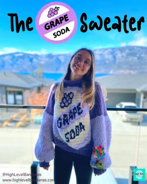 The Grape Soda Sweater