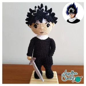 Hiei from Yu Yu Hakusho Crochet / Amigurumi Pattern