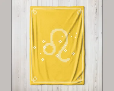 Leo Astrology C2C Blanket