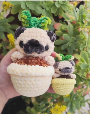 Flowerpot Pug