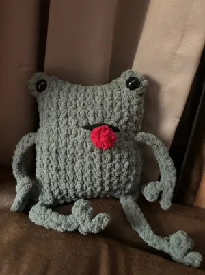 Crochet Pattern: Froggy Pillow – HELLOhappy