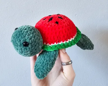 Refreshing Watermelon Turtle