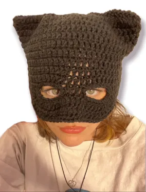 Cat Mask/ Beanie