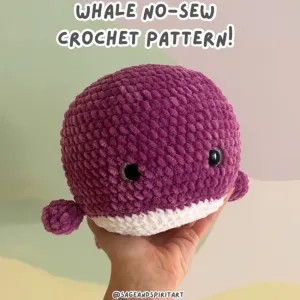 Walter the No Sew Whale