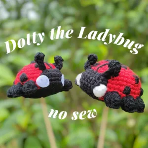 Dotty the Ladybug (no sew)