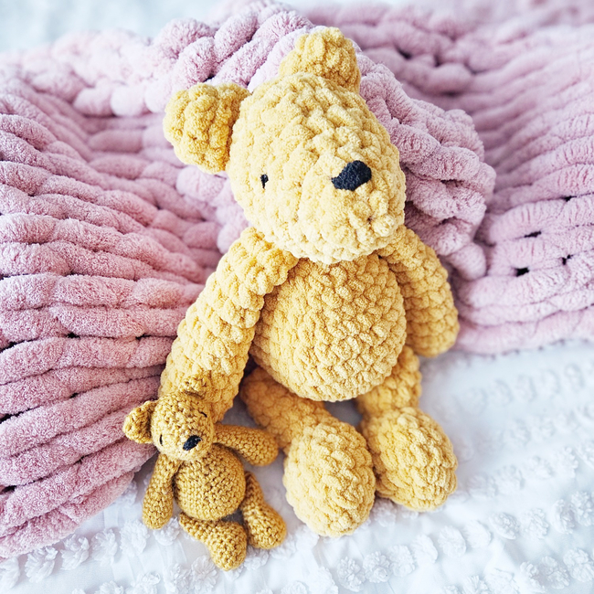 Vintage Style Winnie the Pooh: Crochet pattern