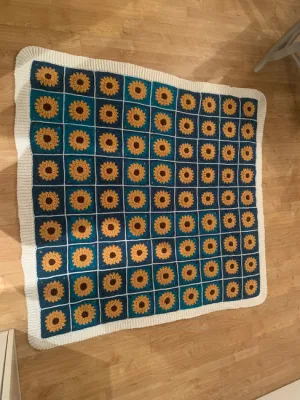 Sunflower blanket