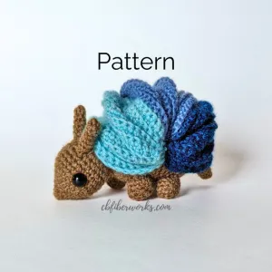 Anton the Armadillo Crochet Pattern