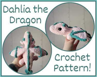 Dahlia the Baby Dragon Crochet Pattern