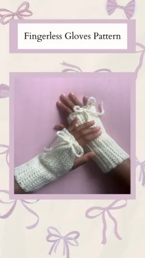 Glorious Haunting - Fingerless Gloves, Patterns