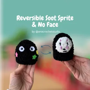 Reversible Soot Sprite & No Face