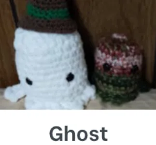 Ghost with Witch Hat