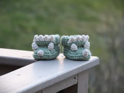 Dino Baby Booties Slippers