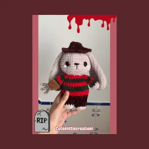 Freddy bunny crochet pattern