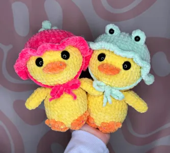 Strawberry & Frog Ducks