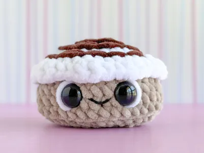 Mini Cinnamon Roll Plush