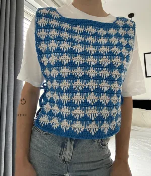 Crochet Tie Vest Pattern