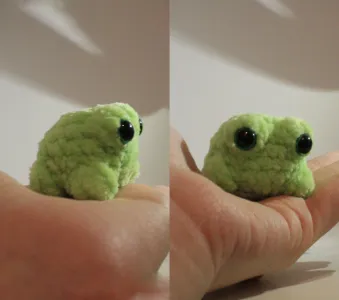 no-sew small pocket frog
