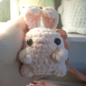 No-sew marshmallow bunny pattern