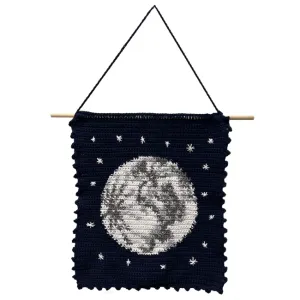 The Moon Crochet Tapestry