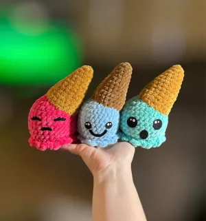 Fallen Ice Cream Cone Pattern