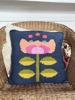 Folk Flower Cushion