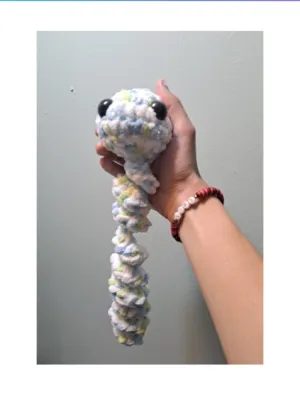 Worry worm plushie