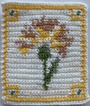 Tapestry Flower Pattern