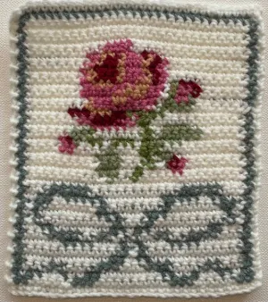 Tapestry Bow and Rose