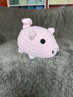 No-Sew Pig Crochet Pattern