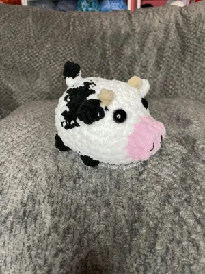 No-Sew Cow Crochet Pattern