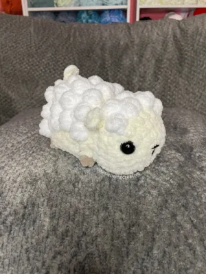 No-Sew Sheep Crochet Pattern