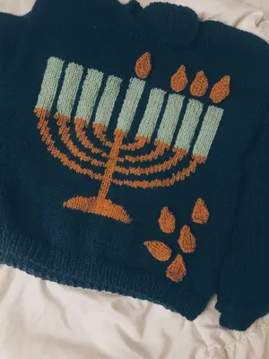 Ugly Hanukkah Knit