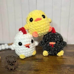 No Sew Chonky Chicken/Chick