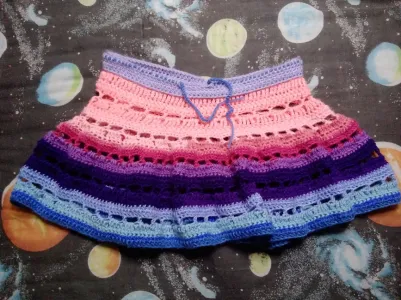 Crochet skirt pattern