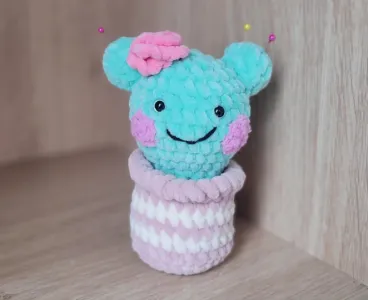 Cactus Plant Amigurumi, Simple & Quick, Kawaii