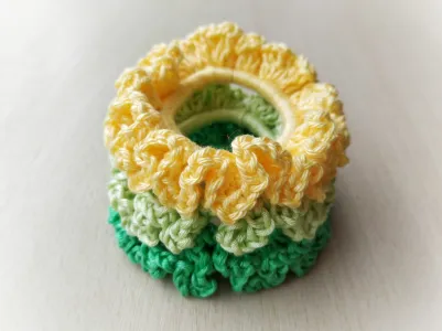 Ruffle Scrunchie