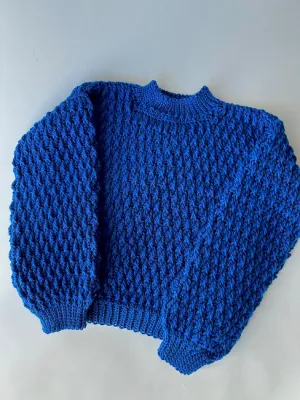 Crochet Chunky Oversized Sweater Pattern