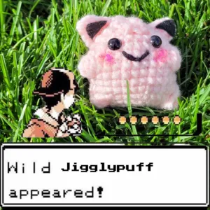 Jigglypuff w/ a Booty Amigurumi Crochet Pattern FREE