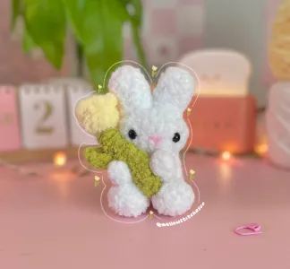 Tulip Bunny Crochet Pattern