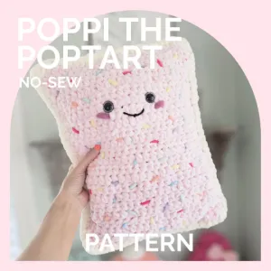 Poptart | CROCHET PATTERN | No Sew | Poppi the Poptart Pillow