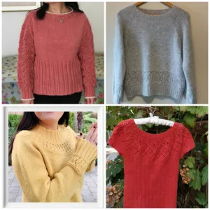 Top Down Seamless Sweater Collection