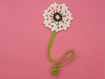 Dandelion Clock Bookmark