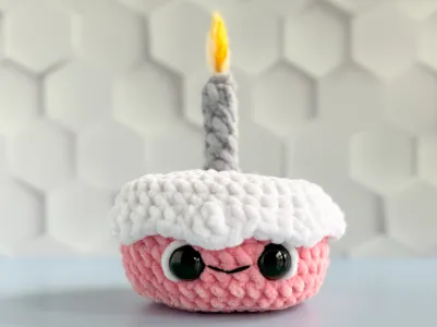 Mini Birthday Cake Plush