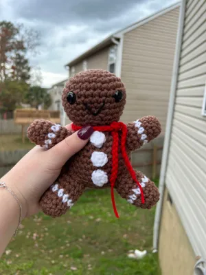 Gingerbread Man Crochet Pattern
